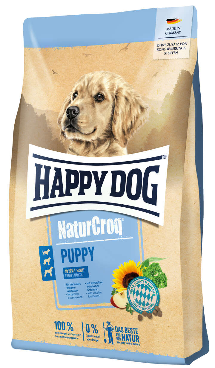 HAPPY DOG Hunde-Trockenfutter NaturCroq Puppy